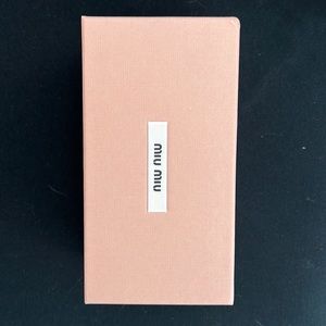Sunglasses box Miu Miu pink